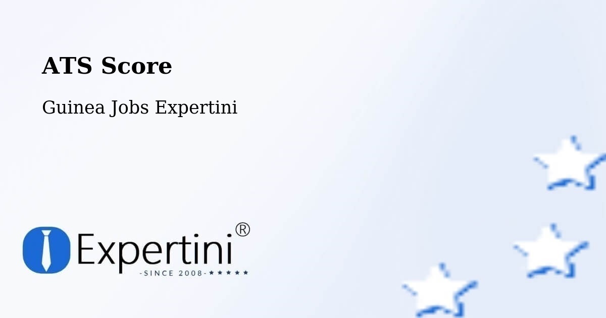 Resume ATS Score & Job Description Match Tool – Fria - Guinea Jobs Expertini