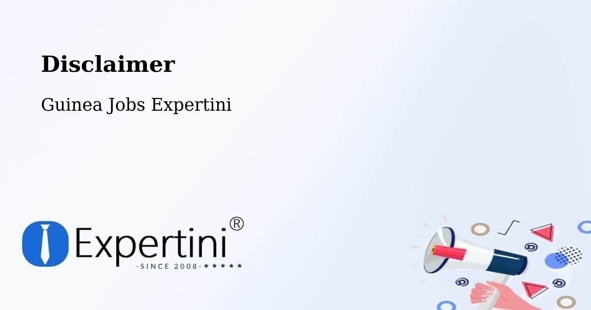 Disclaimer – Fria - Guinea Jobs Expertini